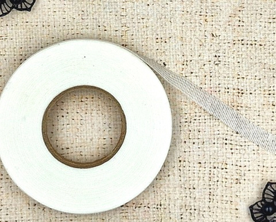 Нитепрошивная кромка клеевая по долевой, ш. 1 см.