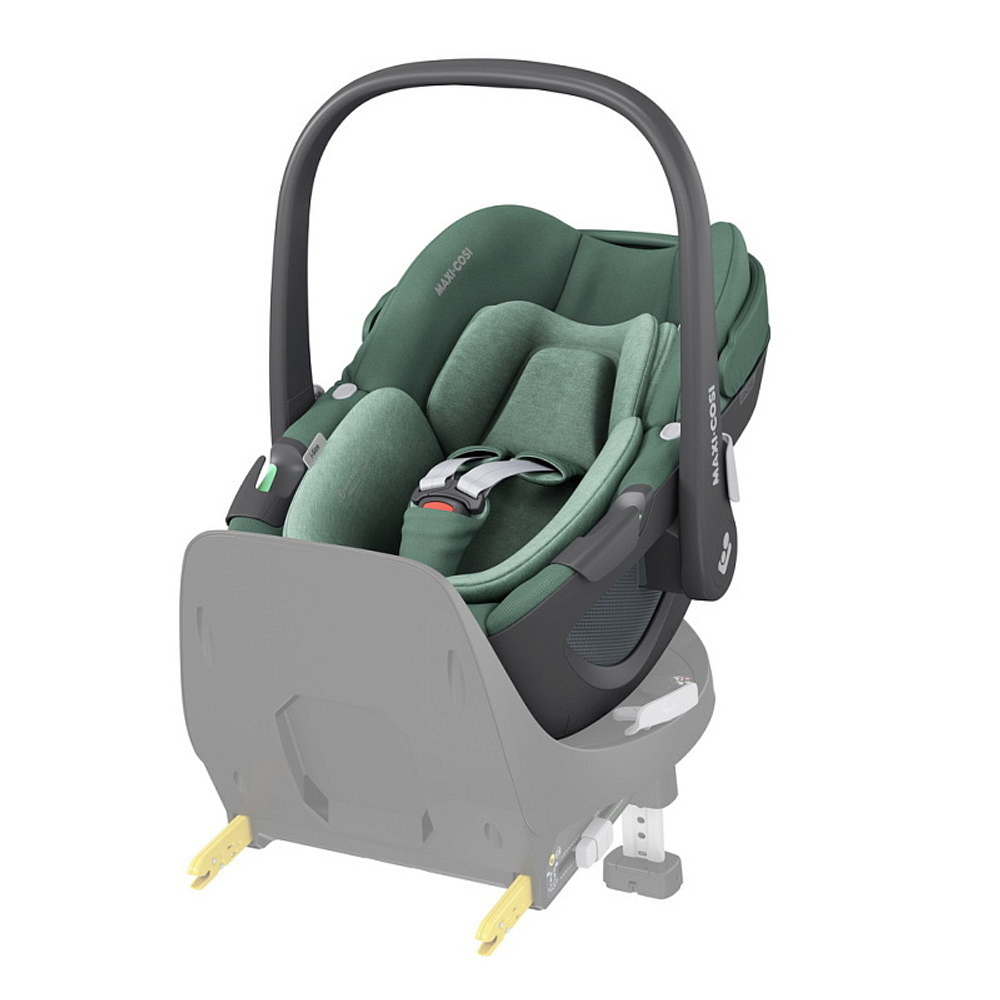 Автокресло Maxi-Cosi Pebble 360 с базой Family Fix 360 Essential Green