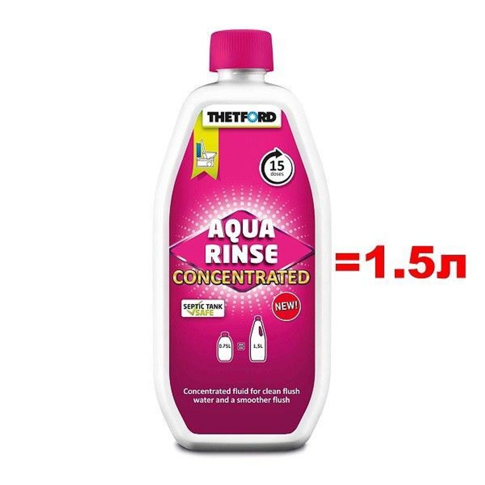 Туалетная жидкость Thetford Aqua Rinse Concentrated 0,75 л