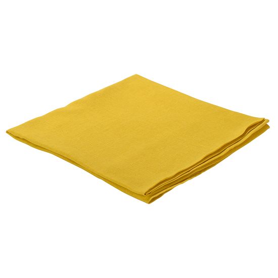 Скатерть из стираного льна горчичного цвета из коллекции essential, 150х250 см