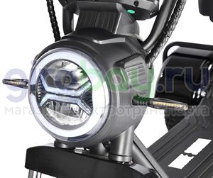 Электроскутер WHITE SIBERIA TRIKE MINI 1500W - Красный фото №9