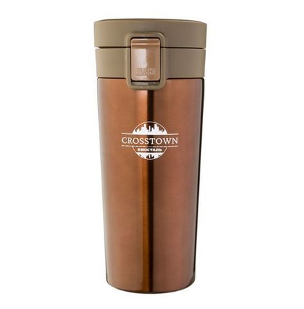 Термокружка Biostal Crosstown (0,4 литра), шоколадная