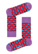 Носки унисекс Cheese Sock с кусочками сыра (Размер: 29) (Цвет: красный)