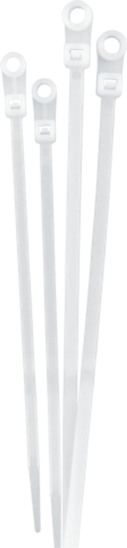 Хомуты Navigator 93 609 NCT-036-150-100-WH (100 шт/упак) под винт