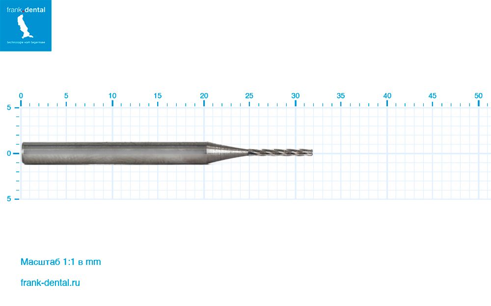 Фреза твердосплавная Frank Dental типа HP - C.21XL.103.007