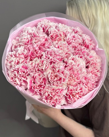 Букет с 25 розовыми диантуcами