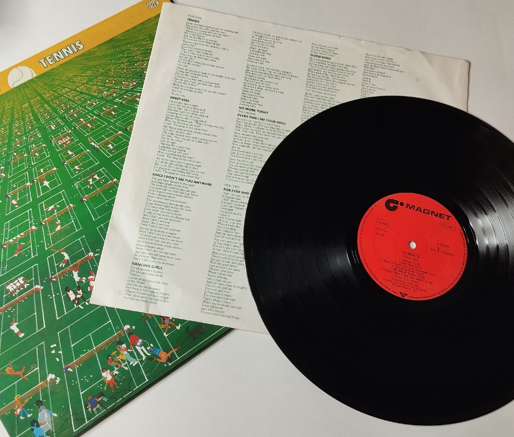 Винтажная виниловая пластинка LP Chris Rea Tennis (Germany 1980) Sweet Kiss