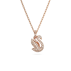 ICONIC SWAN:PEND XXS PENDANT WHI/ROS