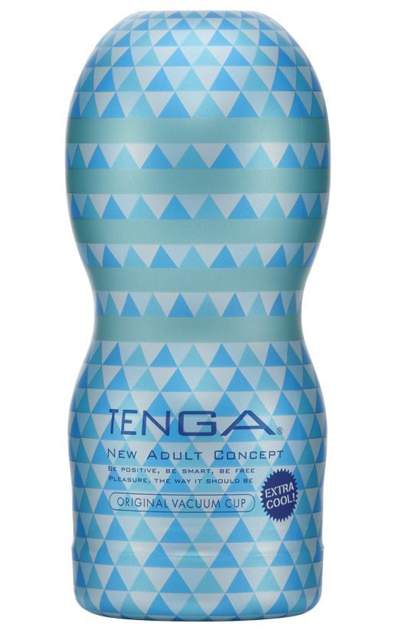 Мастурбатор с охлаждающей смазкой TENGA Original Vacuum Cup Extra Cool