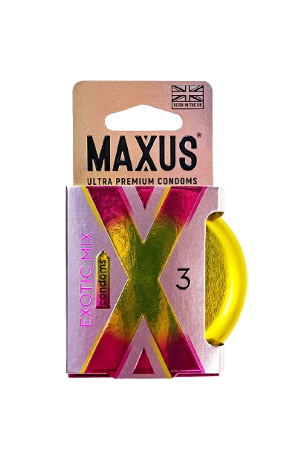 Презервативы Maxus Exotic, ароматизированные, металлический кейс