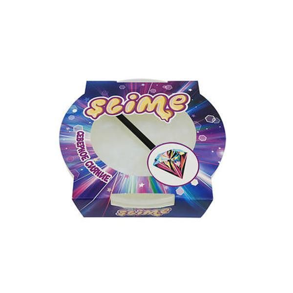 Игрушк-лизун cream-slime с ароматом клубники, 450 г       &#39;mega&#39;, северное сияние, 300 г.