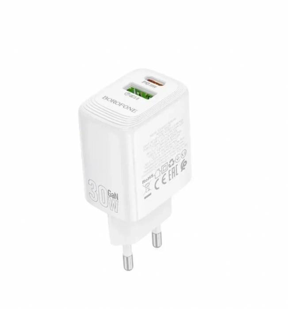Зарядное устройство на Type-C PD30W Borofone BN29 (white)