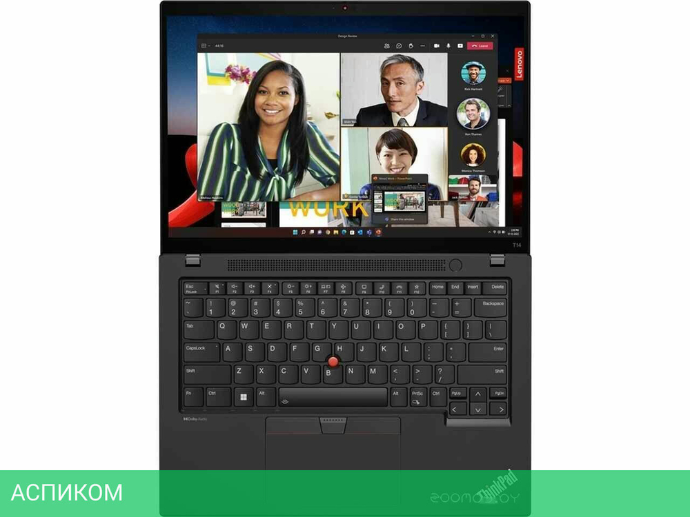 Ноутбук Lenovo ThinkPad T14 Gen 4 Intel 21HD0043RT
