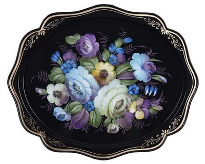 Zhostovo metal tray A15D180526230