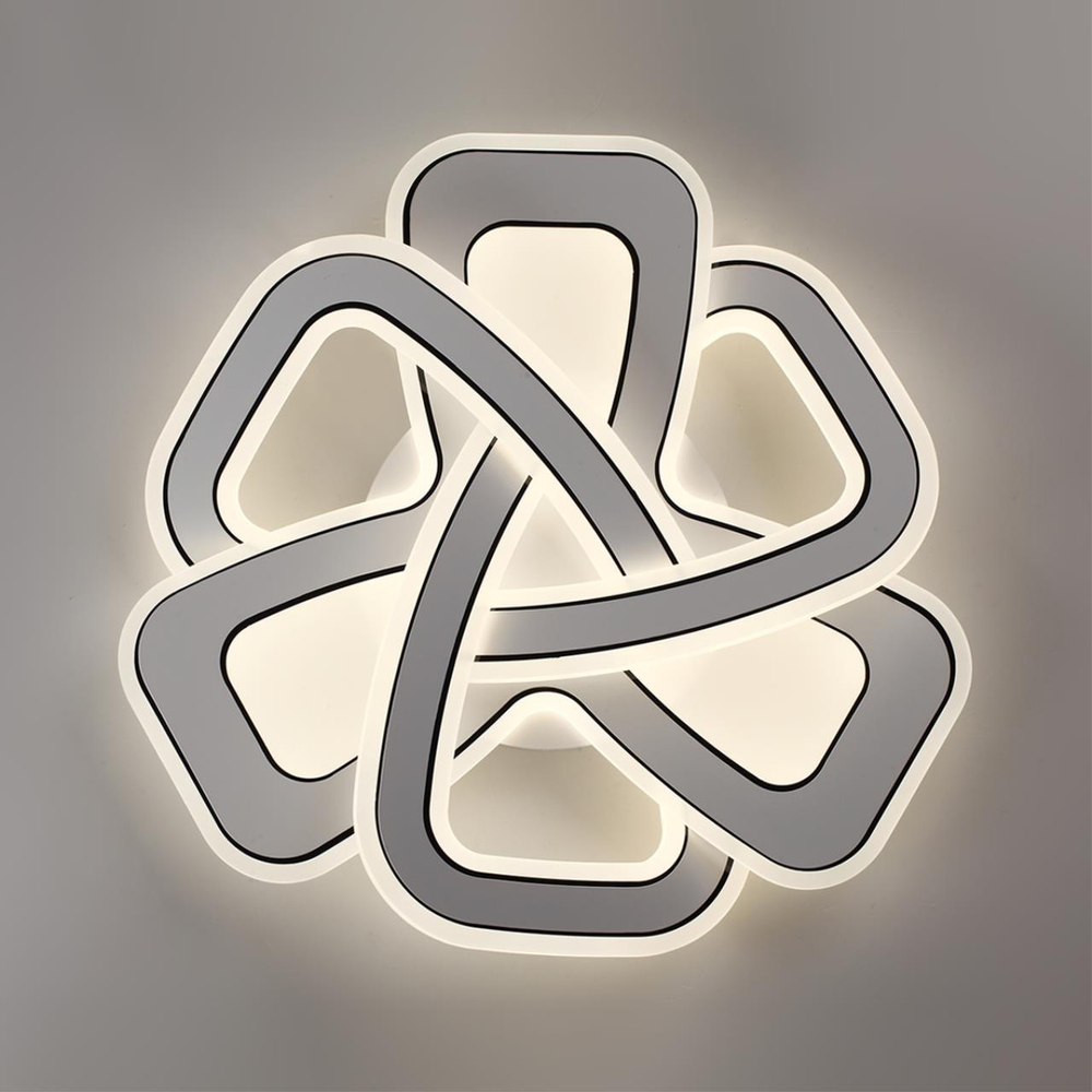 8015/160CL LEDIO LN25 белый, хром/белый металл/акрилл Потолочный светильник LED 160W 220V 3000-6000K JAZZ