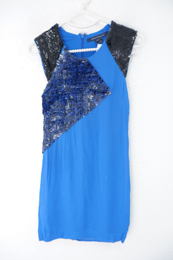 Платье French Connection синее 36 размер