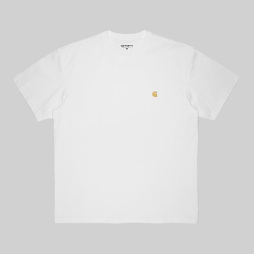 Футболка мужская Carhartt WIP Chase артикул:I026391_white - купить в магазине Дайс