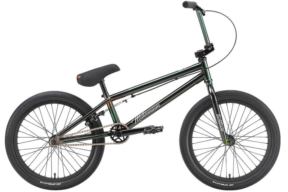 Велосипед 20&quot; BMX Tech Team Millennium  2022 темно-зеленый