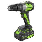 Дрель-шуруповерт ударная акк. Greenworks GD24DD60, 24V, б/щет, 30/60Нм,1х4Ач,ЗУ,кор (3704107CUB)
