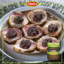 Соус Песто из черных оливок по-тоскански 180 гр Италия