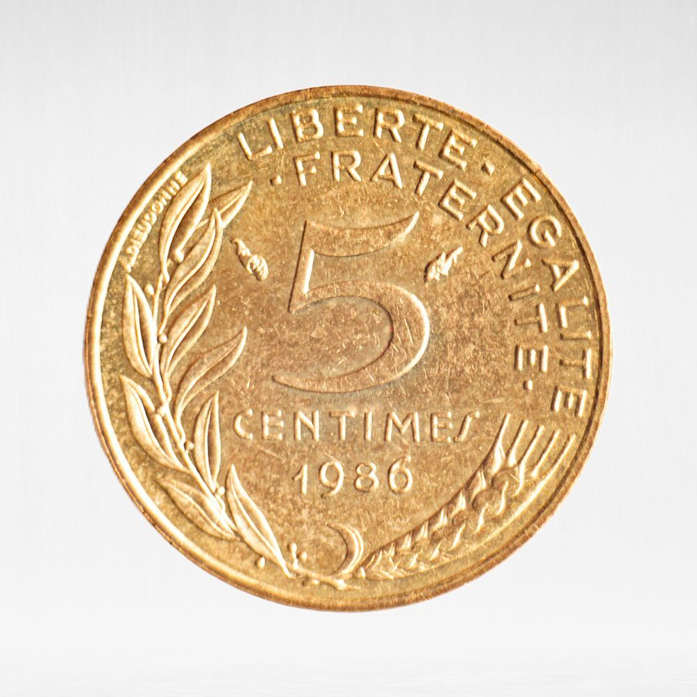 France, 5 Centimes 1986, VF