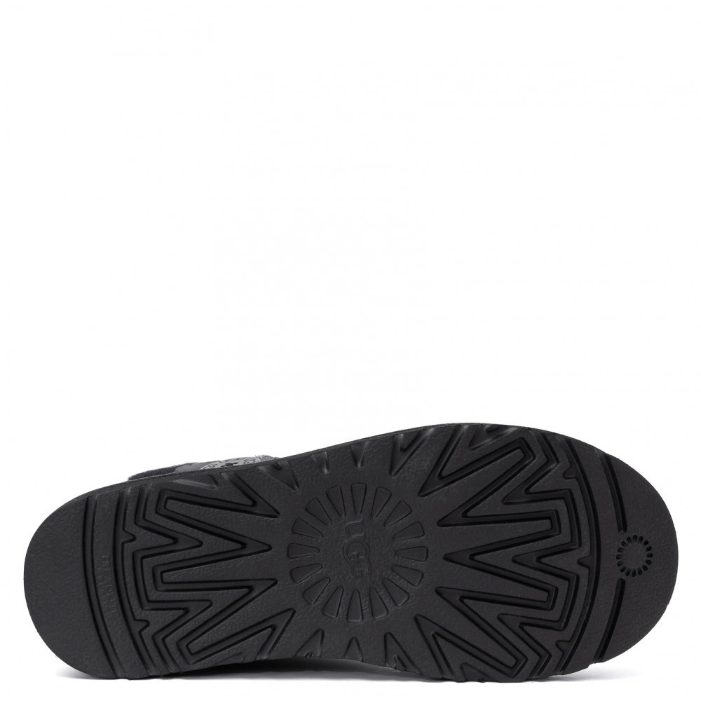 UGG Mini Bailey Button II Metallic Black