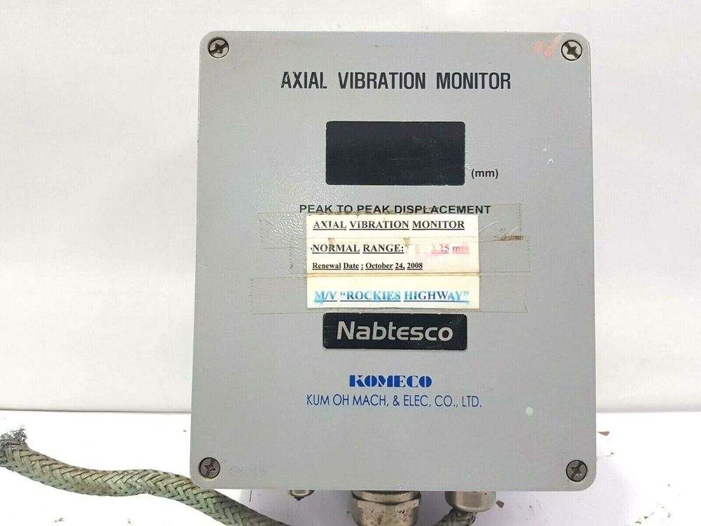 AXIAL VIBRATION MONITOR