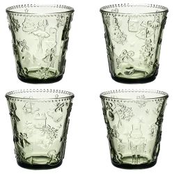 НАБОР СТАКАНОВ "ЩЕЛКУНЧИК" GREEN, 4 ШТ/280 МЛ