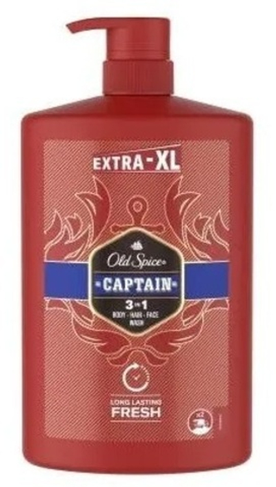 Old Spice Menгель д/душа+шампунь CAPTAIN 1000 мл.