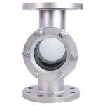 Flanged sight glass Elephant WCB-BS-F-1, body material - stainless steel AISI 1020