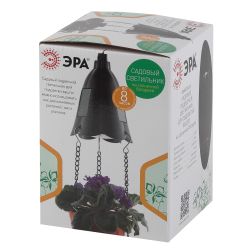 Светильник уличный ЭРА ERASF024-30 на солнечной батарее подвесной для подсветки кашпо | Садовые декоративные светильники