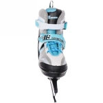 Коньки раздвижные, ледовые с роликовым блоком Sportage FIT107 Dual (размер 34-38)