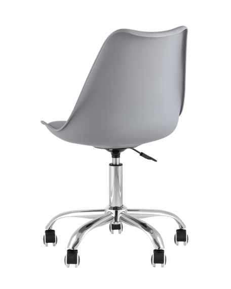 Стул офисный BLOK NEW пластиковый серый