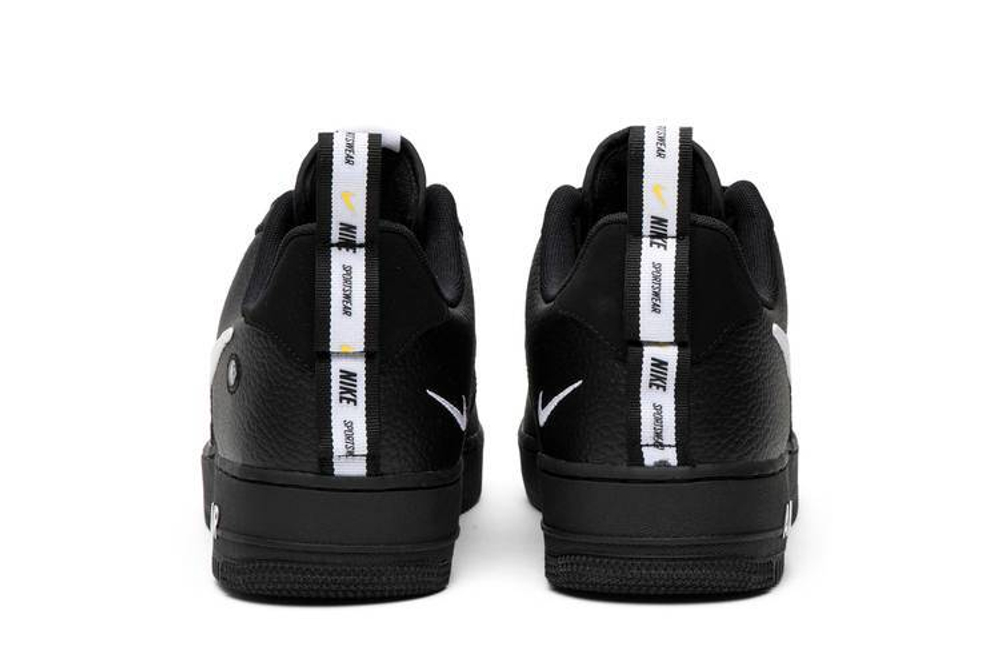 Air force 1 lv8 utility black and white sales