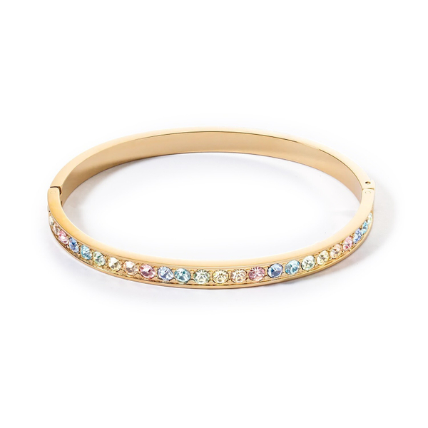 Браслет Coeur de Lion Multicolor Pastel Gold 17 см 0131/33-1590