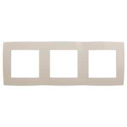 12-5003-02 ЭРА Рамка на 3 поста, Эра12, слоновая кость
