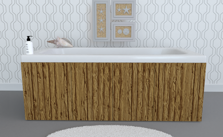 Экран под ванну комбинированный TR-9-453 ходор