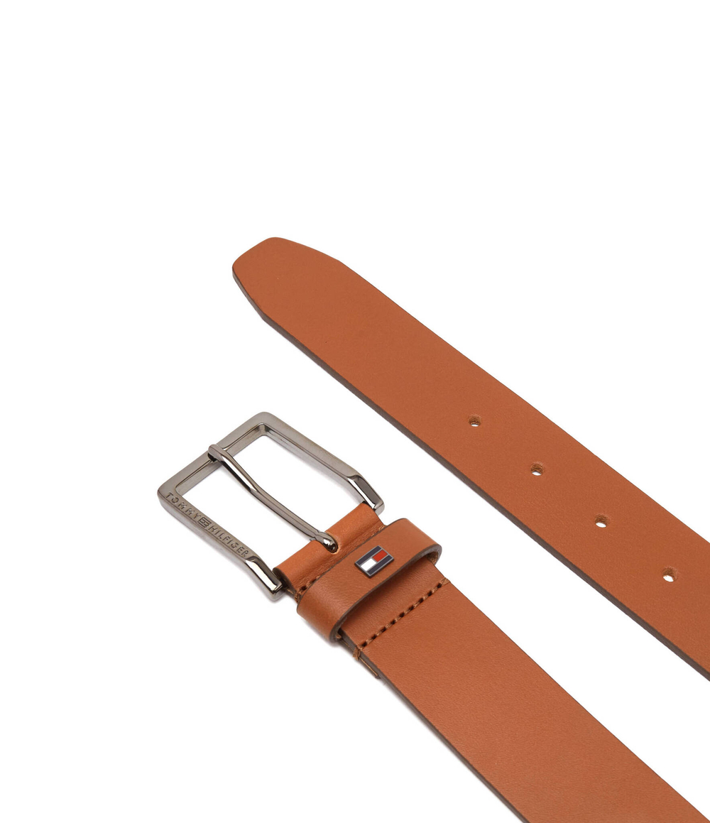 Кожаный ремень OLIVER Tommy Hilfiger - коричневый(AM0AM12298)