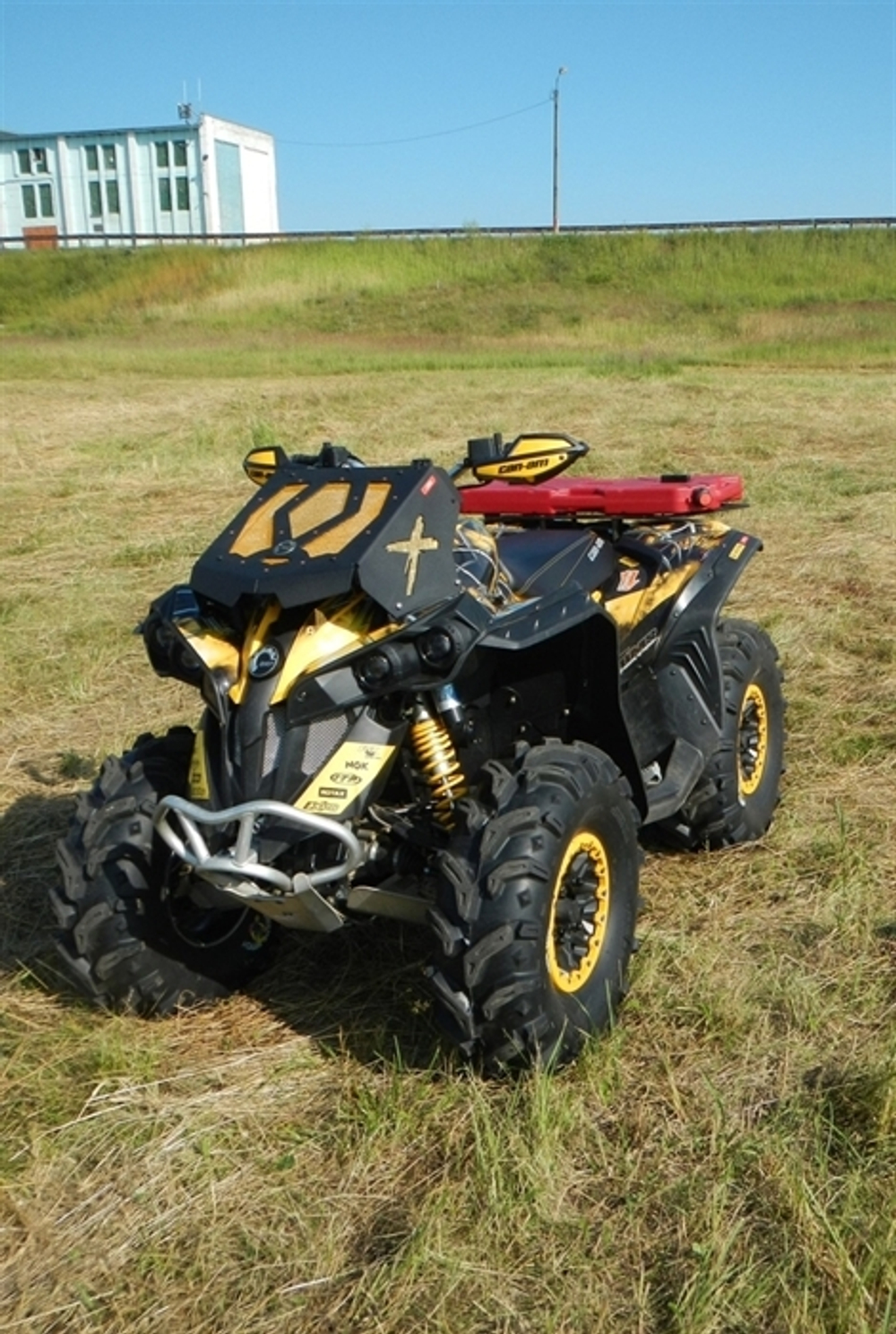 Алюминиевый комплект выноса радиатора Litpro Can-Am Renegate