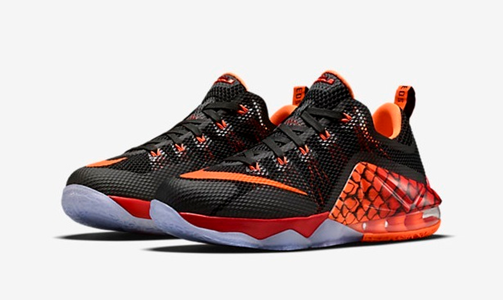 Заказать Nike LeBron 12 Low GS Snakeskin