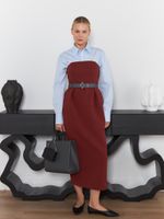 БАЗОВЫЙ РЕМЕНЬ С ОВАЛЬНОЙ ПРЯЖКОЙ GRAPHITE