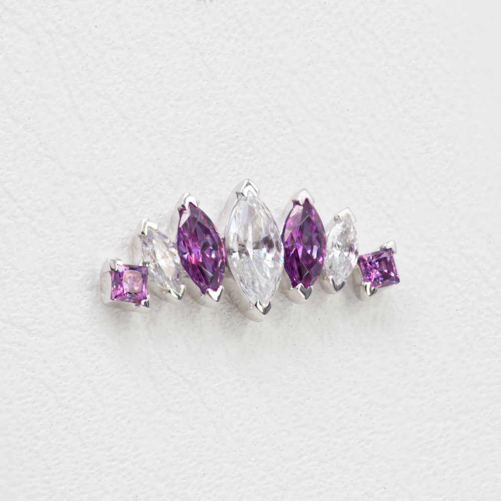 Orion tops with colored gems