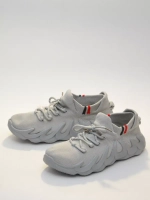 Кроссовки Изики детские - Yeezy boost- серые