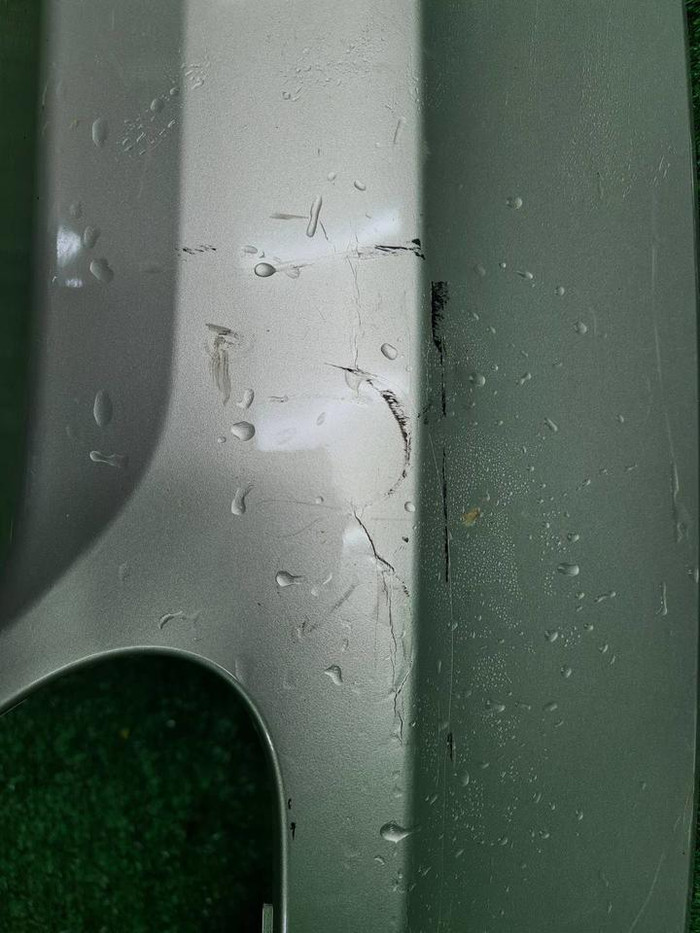 Юбка заднего бампера Volvo XC60 2 (2017-2021)