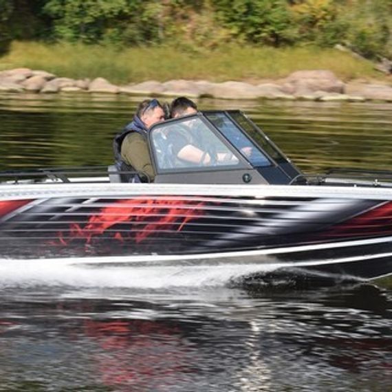 Алюминиевая лодка Wellboat 45АU