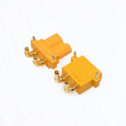 Силовой разъем XT30PW для монтажа на корпус (папа+мама)