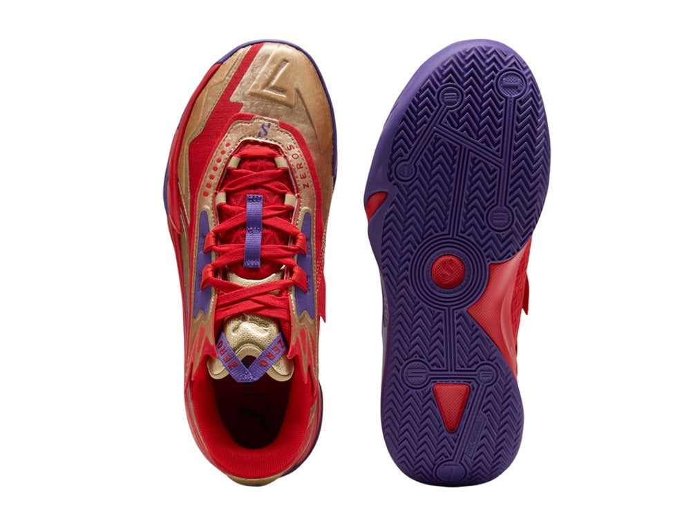 Баскетбольные кроссовки Puma Scoot Zeros II Gold D.D.