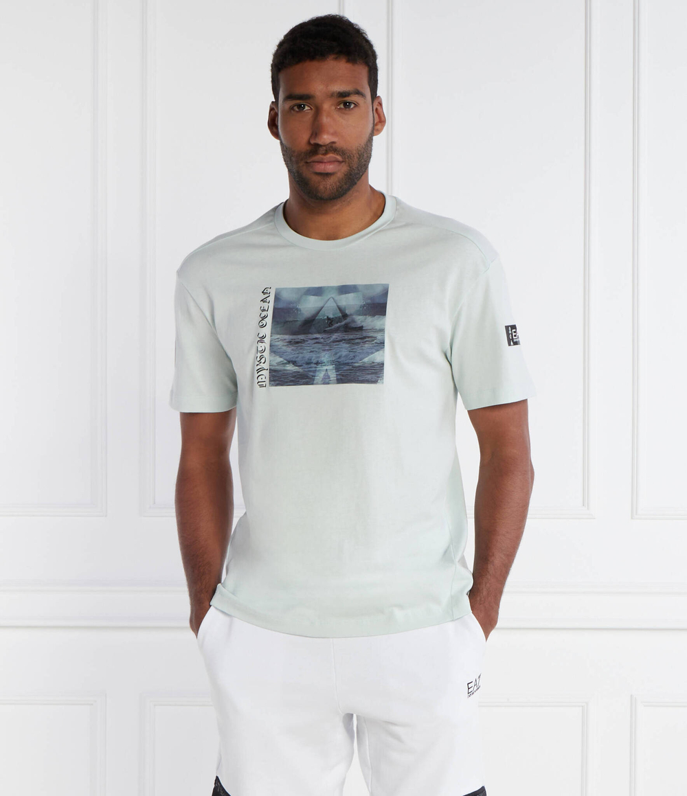 Футболка EA7 - мятный(3DPT47 PJRHZ)