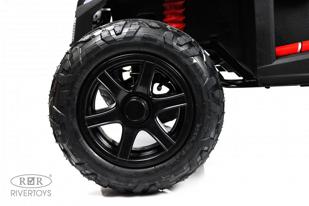 Детский электромобиль RiverToys M222MM красный