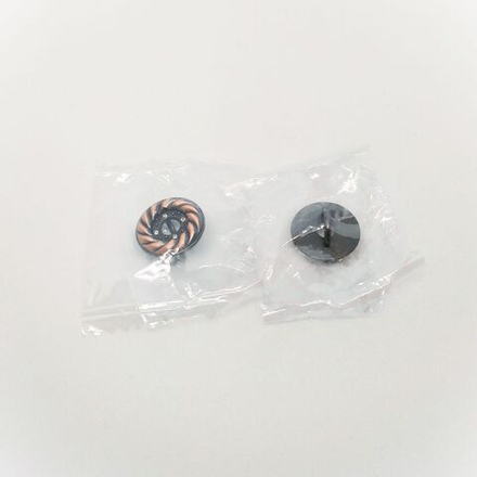 Т117 декор пришив.элемент 15 мм, цв.медь